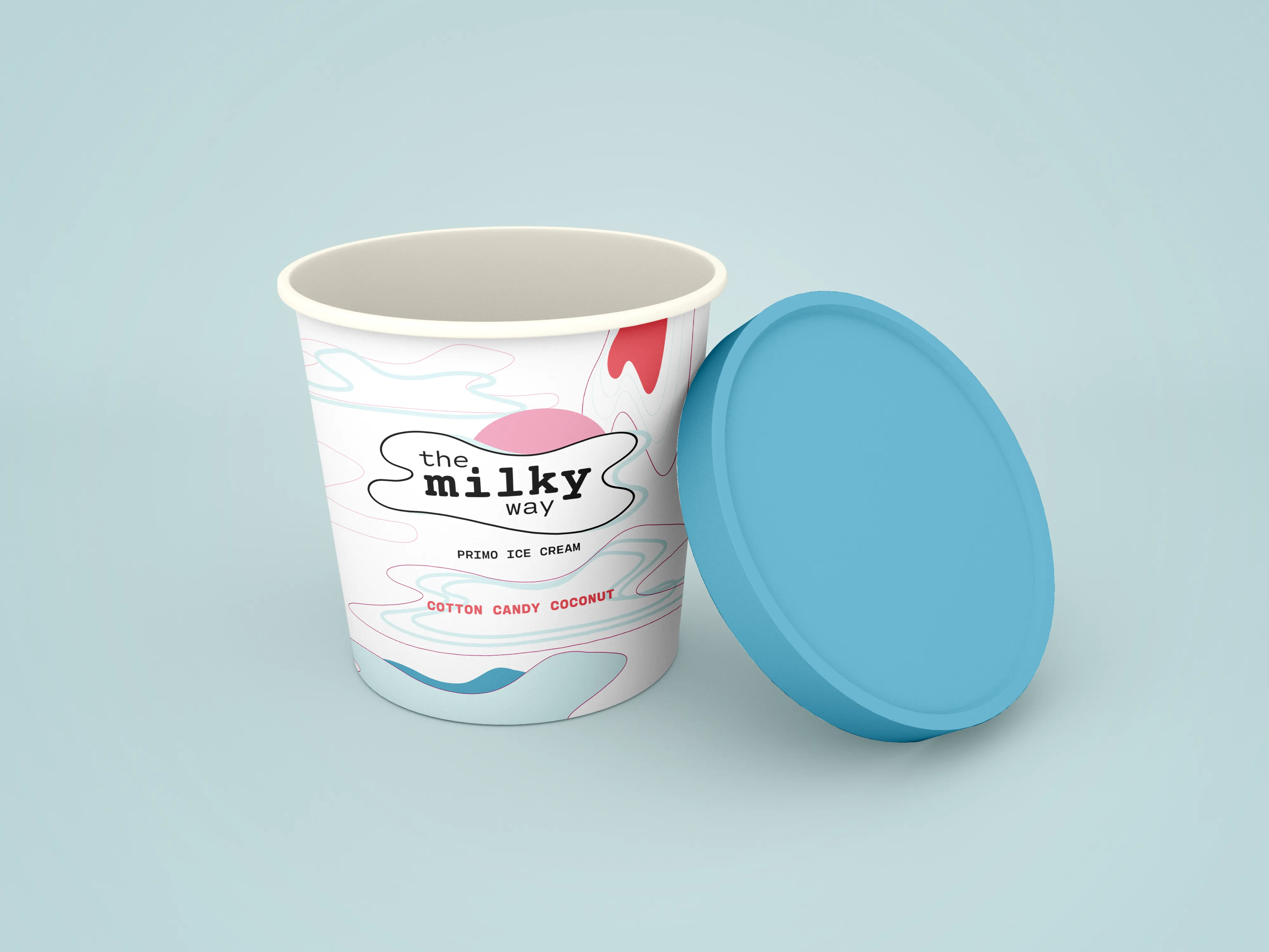 Milky Way Ice Cream Packaging